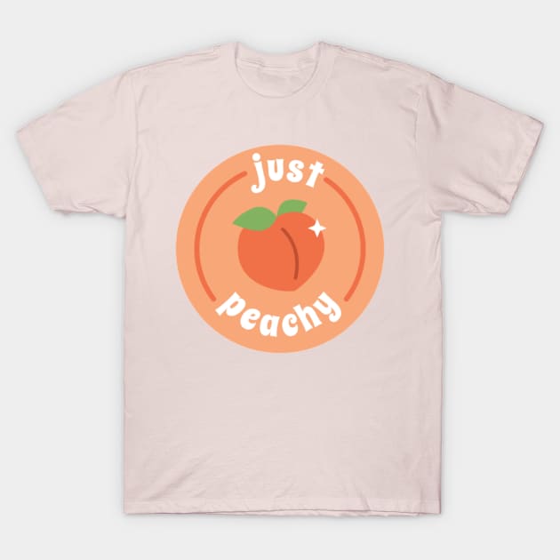 Just peachy T-Shirt by Jo3Designs